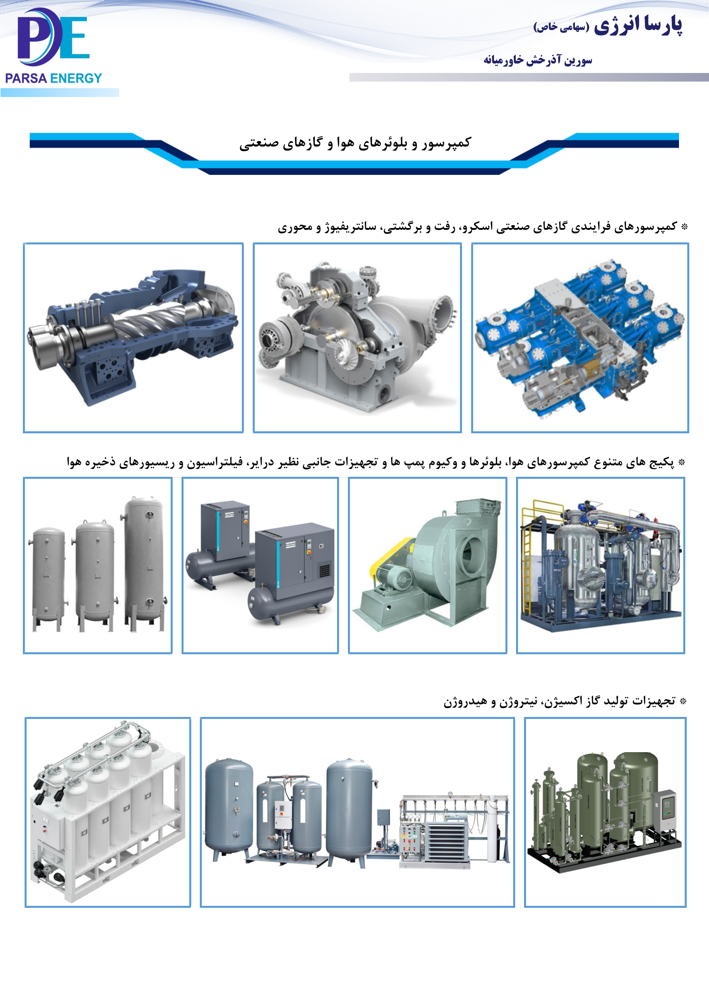 کمپرسور بلوور ها
